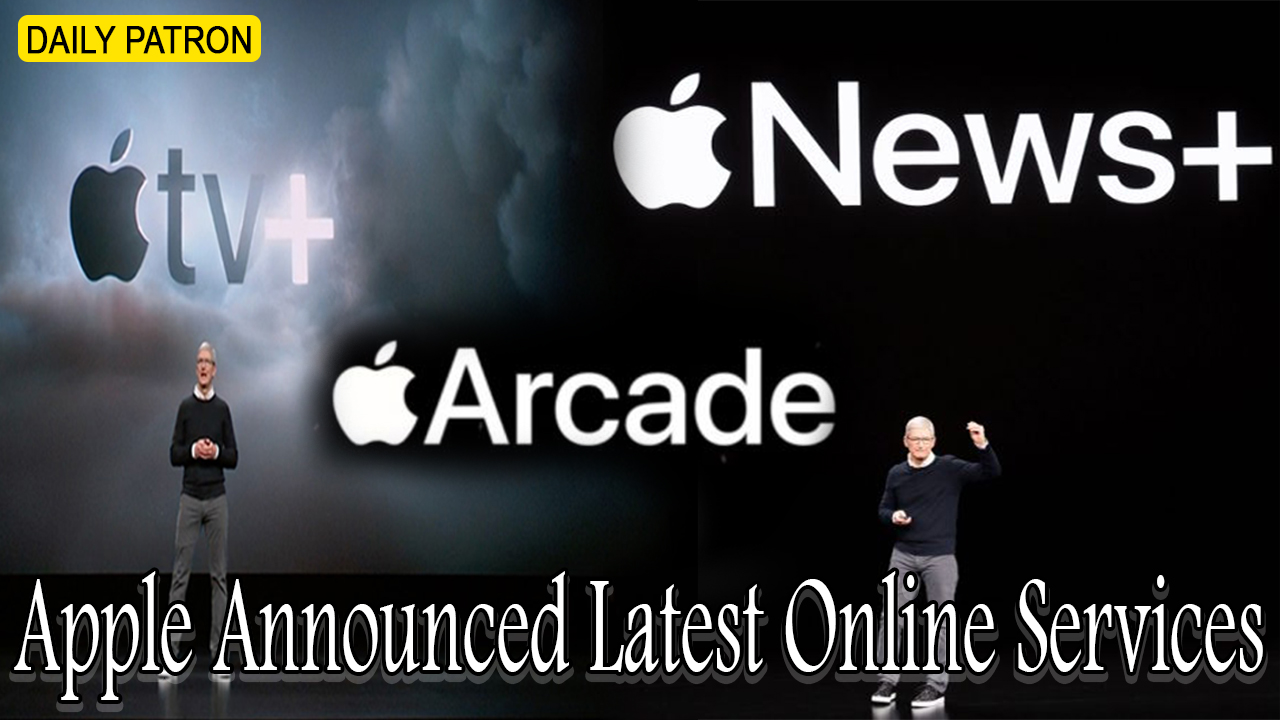 Apple Online Services - Apple TV+, Apple Arcade & Apple News+