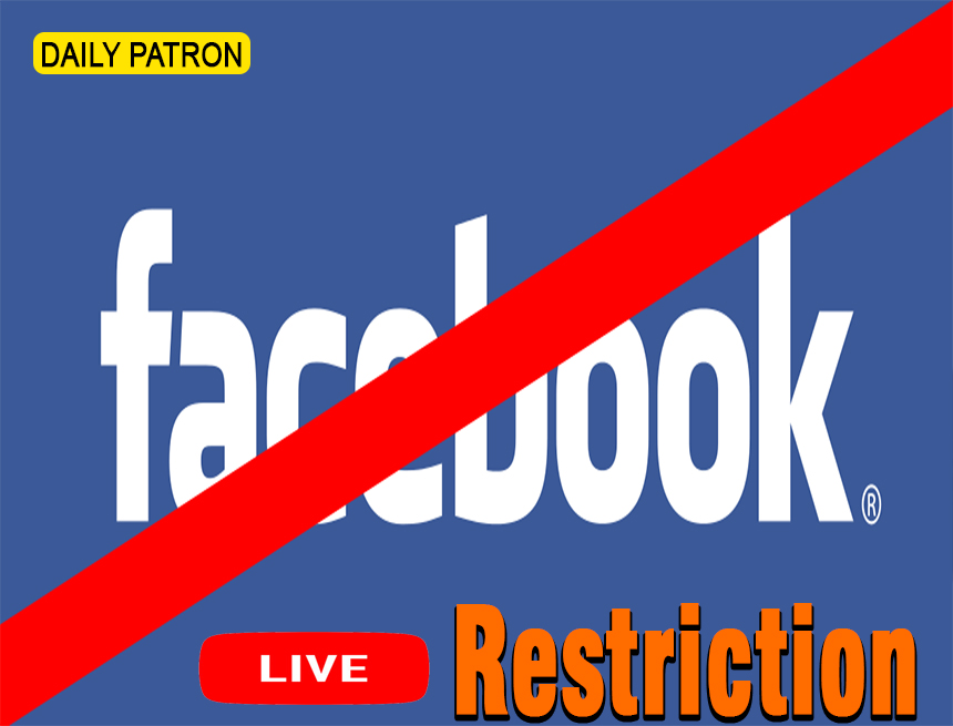 Facebook Live Restriction