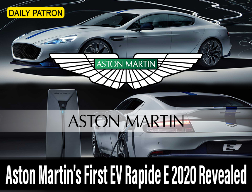 Aston Martin Rapide E Revealed - First Electric Vehicle Of The Company