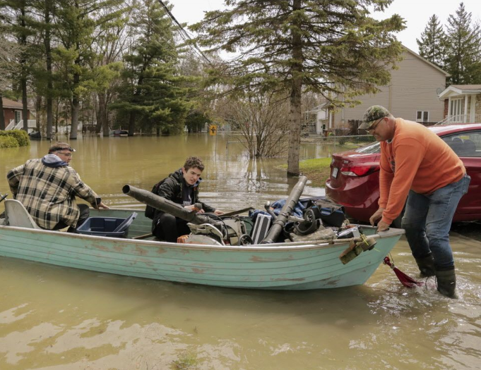 Montreal Flood - A State of Emergency Extended To Combat Floodwaters