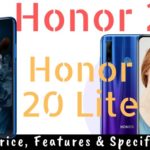 Honor 20 & Honor 20 Lite Launched - Price, Features & Specifications