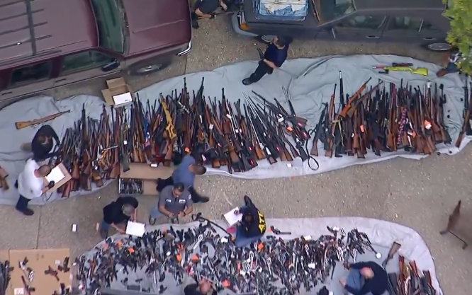 Thousands Of Ammunition Seized From LA Mansion