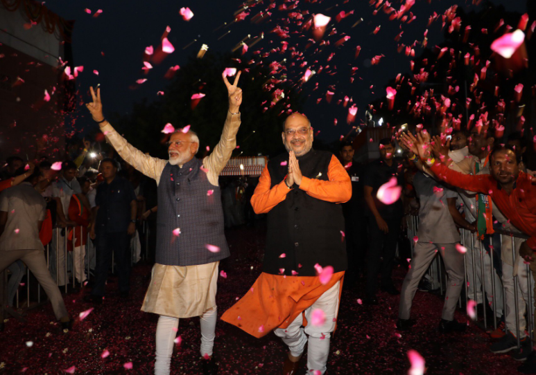 Land Slide Victory of BJP & Indian PM Modi Over Opposition