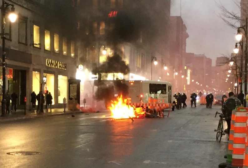 May Day Protests & Rallies In Montreal