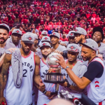 Toronto Raptors Won NBA Eastern Conference Trophy