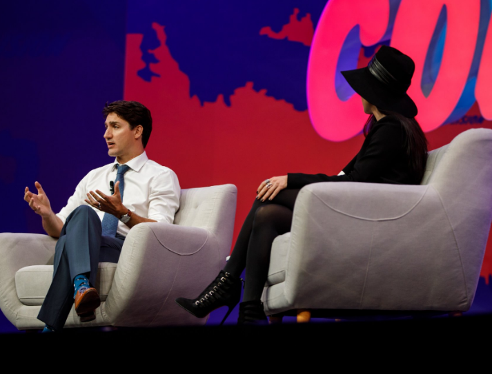 Trudeau Credits Immigration System At Collision Tech Conference, Toronto