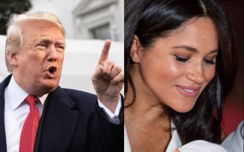 US President Trump Calls Duchess Of Sussex 'Nasty'