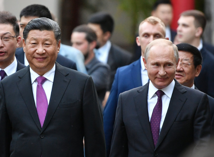 China Russia Relationship - Two Nations Gathered For Meeting